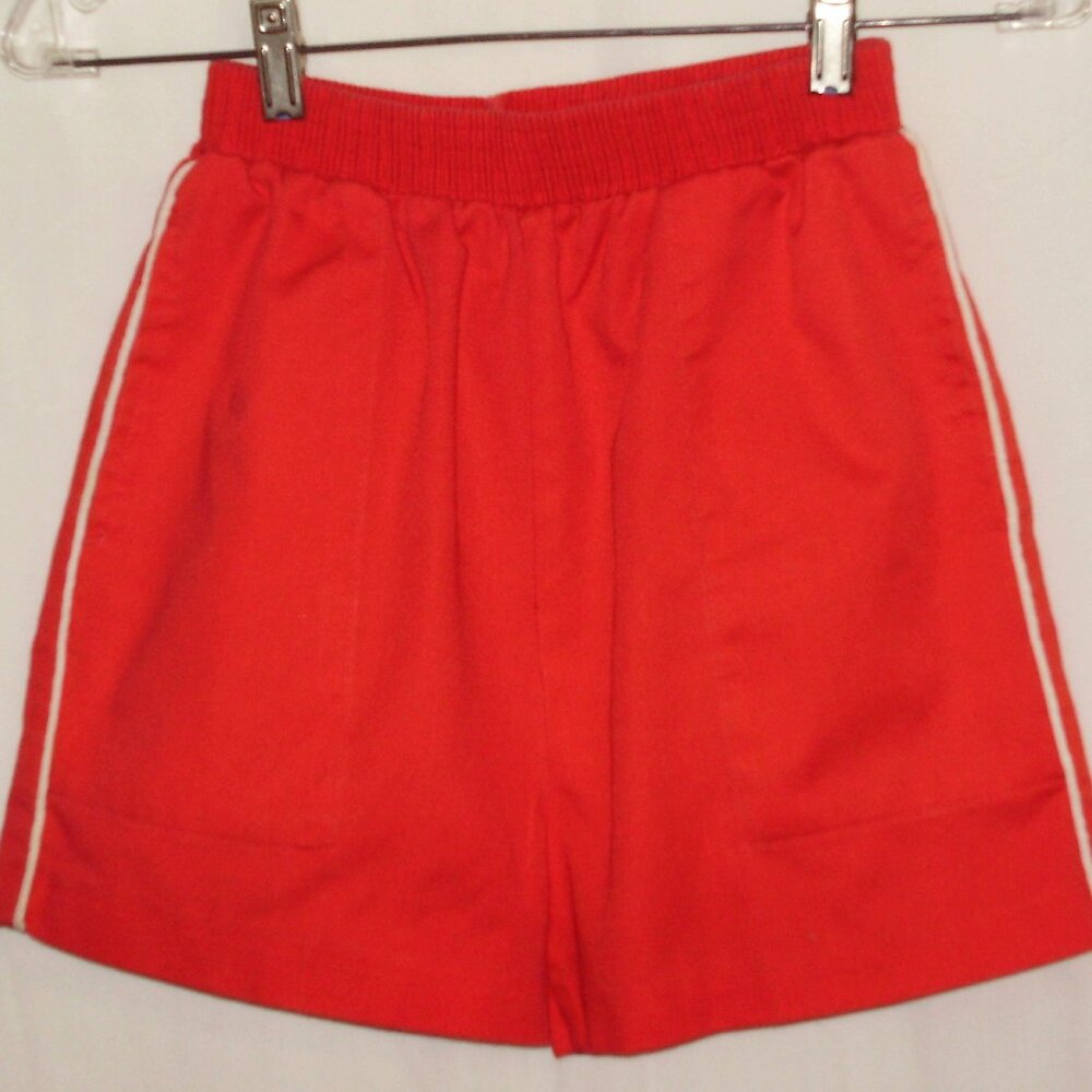 Red Women's Athletic Shorts